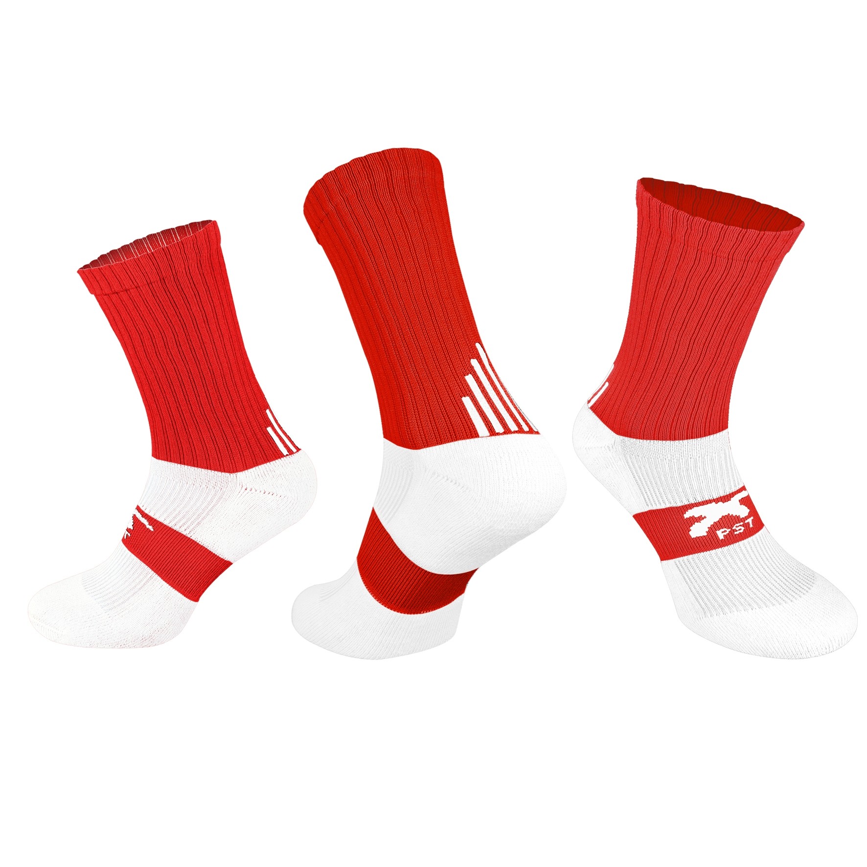 PST Crew Socks Red Socks