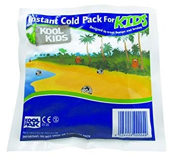 Koolpak Kids Instant Cold Pack - 15 x 15cm - 120gm