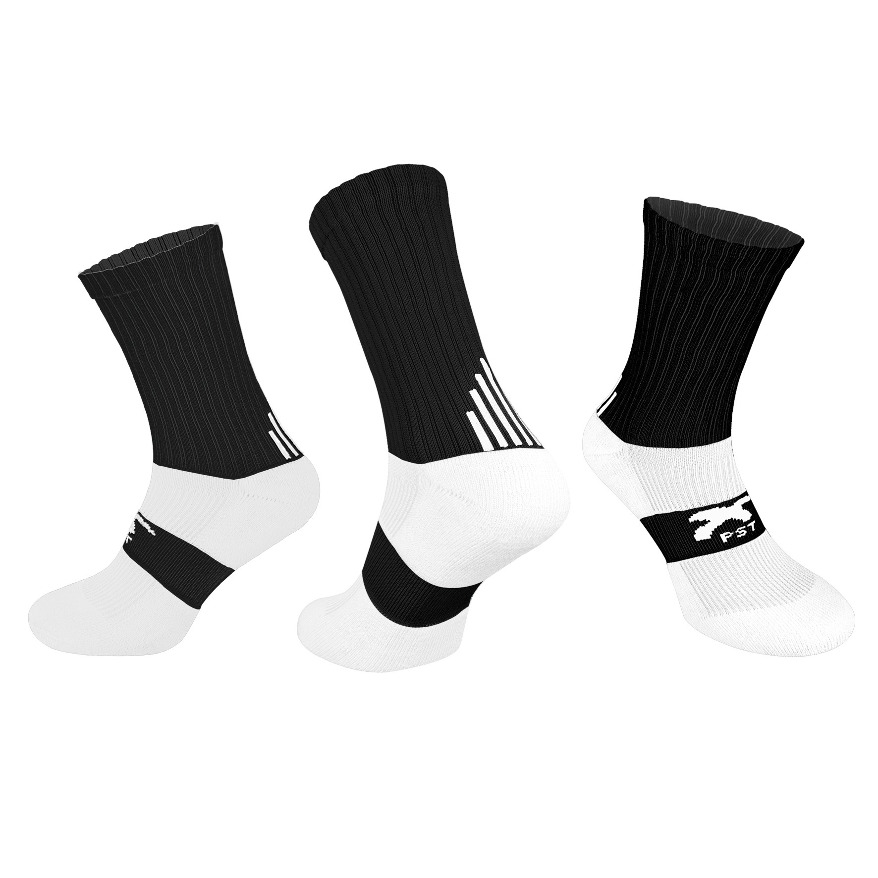 PST Crew Socks - Black
