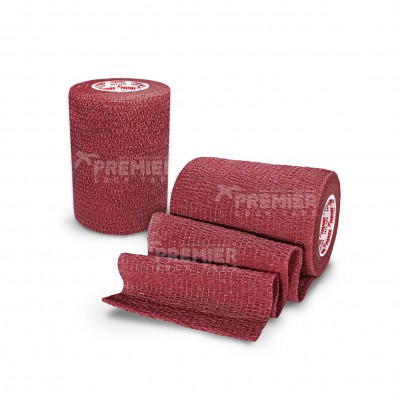 Premier Sock Tape Pro-Wrap 7.5cm  - Maroon